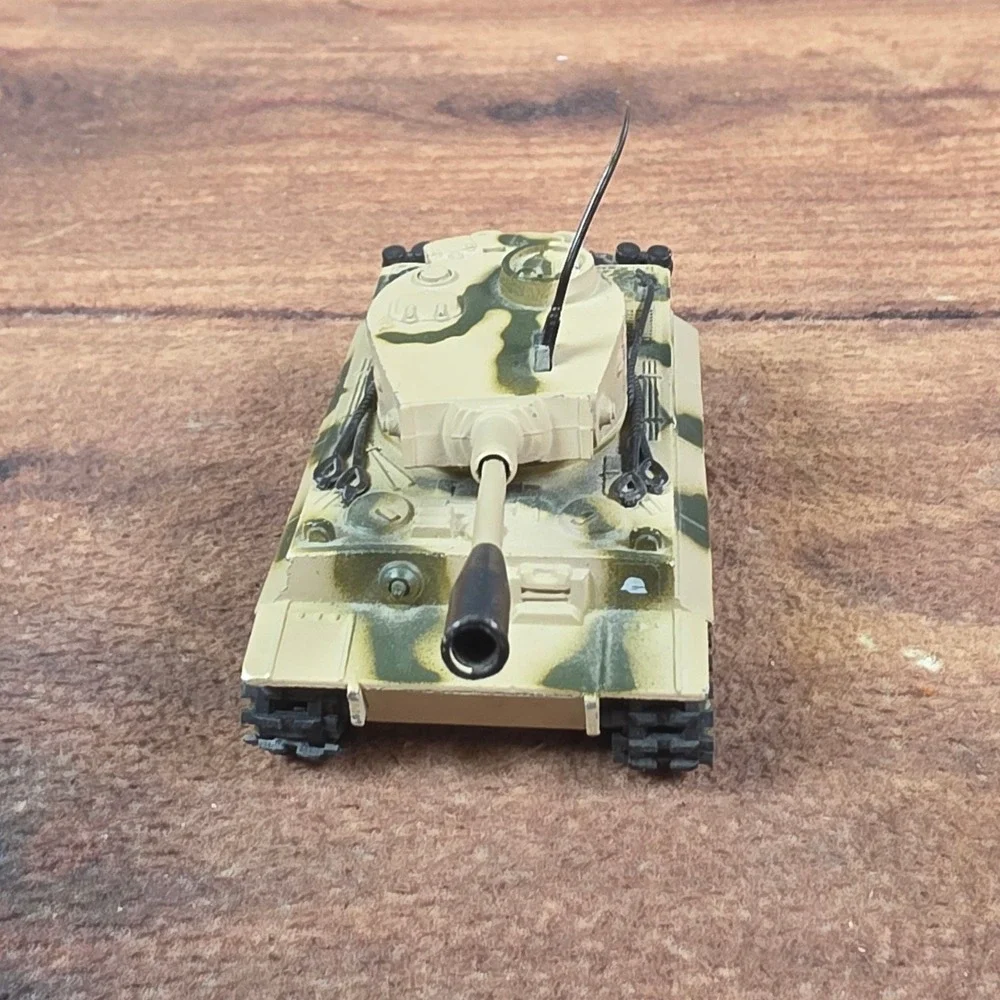 Corgi Toys Tiger 1 Tank Military Vehicle Tan Green Good Camouflage 144 WWII